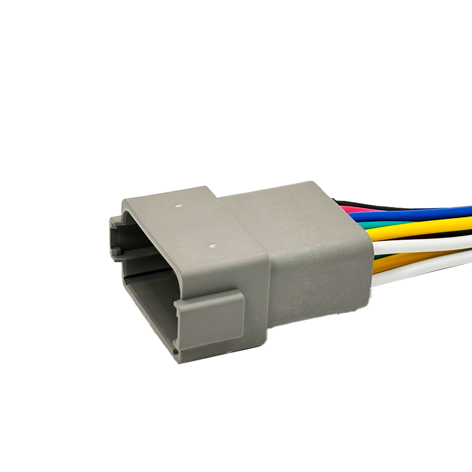Разъем Deutsch DT04-12P для ГАЗ, КАМАЗ, МАЗ, УРАЛ, DAF, IVECO, MAN, Mercedes, Renault, Scania (12 контактов) CARGEN